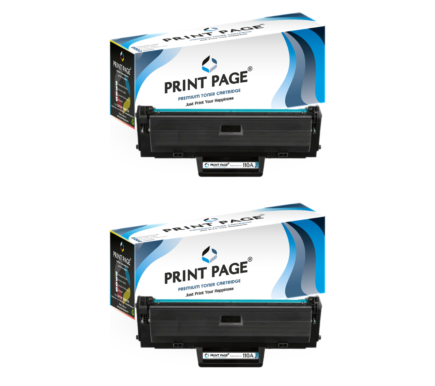 Print Page 110A (W1112A) Toner Cartridge (Set of 2)