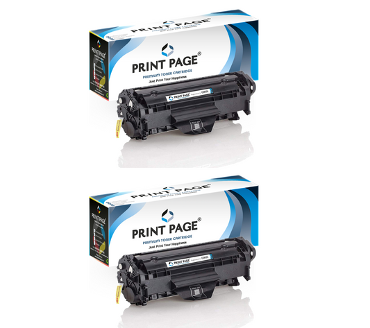 Print Page 12X (Q2612X) Toner Cartridge (Print 3000 Pages) (Set of 2)