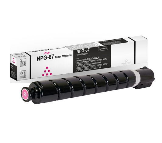 Print Page NPG-67 Toner Cartridge Magenta