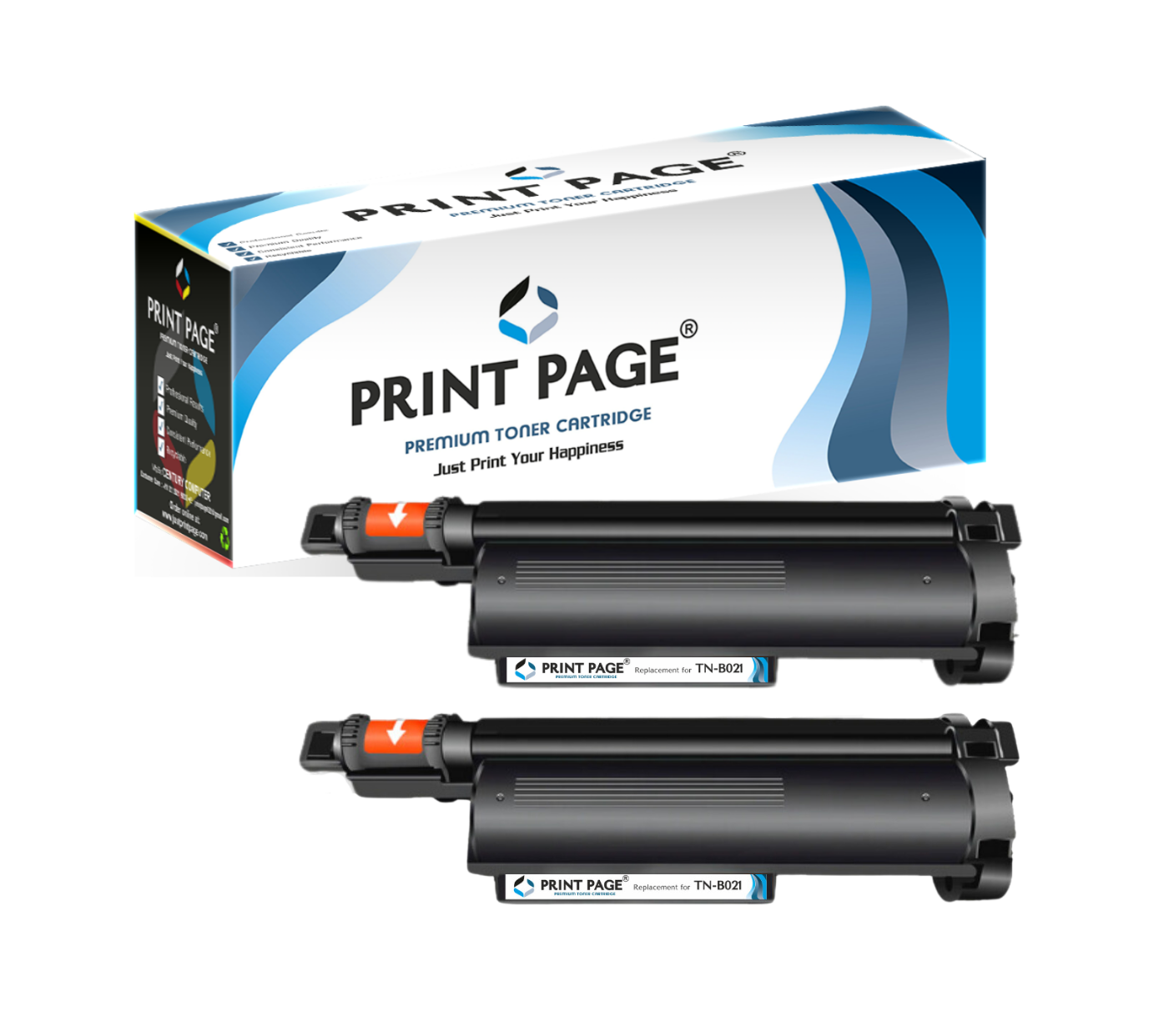 Print Page TN-B021 Toner Cartridge (Set of 2)