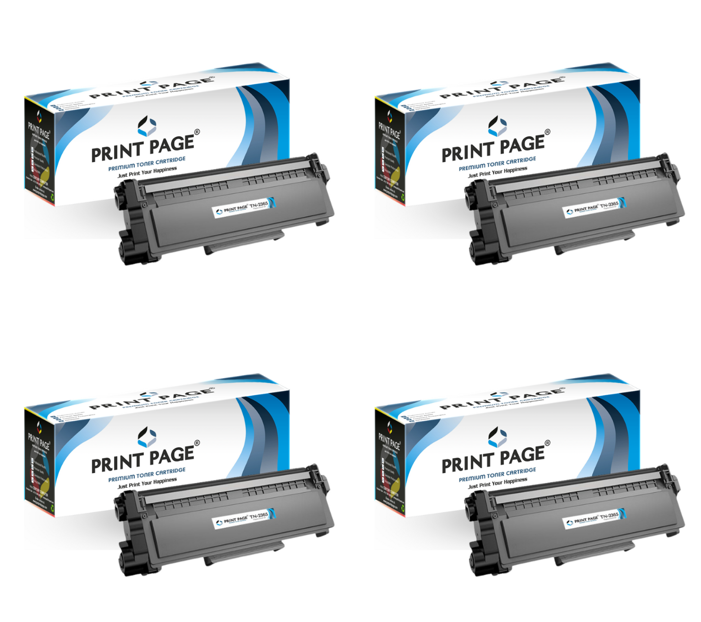 Print Page TN-2365 Toner Cartridge (Set of 4)