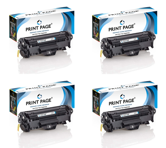 Print Page 12A (Q2612A) Toner Cartridge (Set of 4)