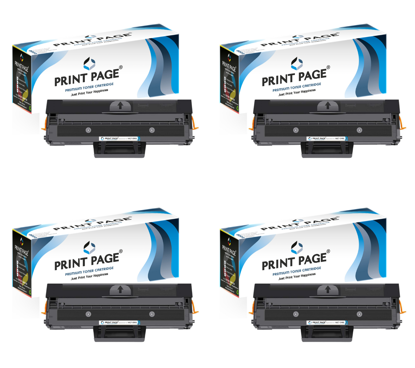 Print Page 111S (MLT-D111S) Toner Cartridge Set of 4