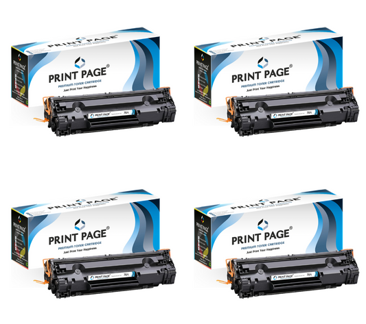 Print Page 78A (CE278A) Toner Cartridge Set of 4