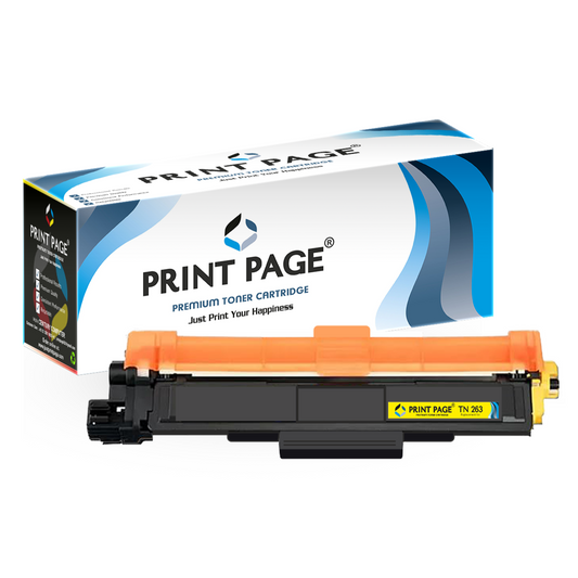 Print Page TN 263 Toner Cartridge Yellow