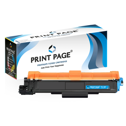 Print Page TN 267 Toner Cartridge Cyan